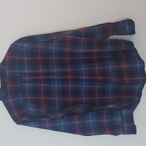 Blake Shelton X Lands End Cotton Flagship Flannel Plaid Button Down Shir… - Picture 4 of 9